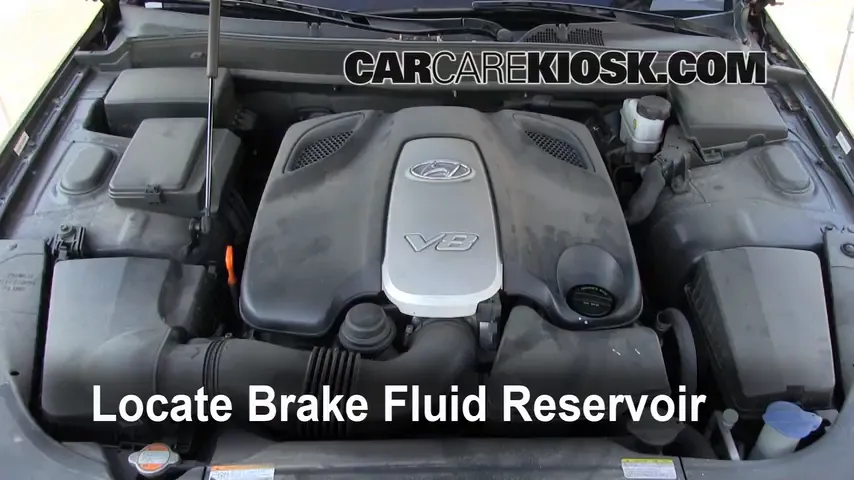 2009 Hyundai Genesis 4.6 4.6L V8 Brake Fluid